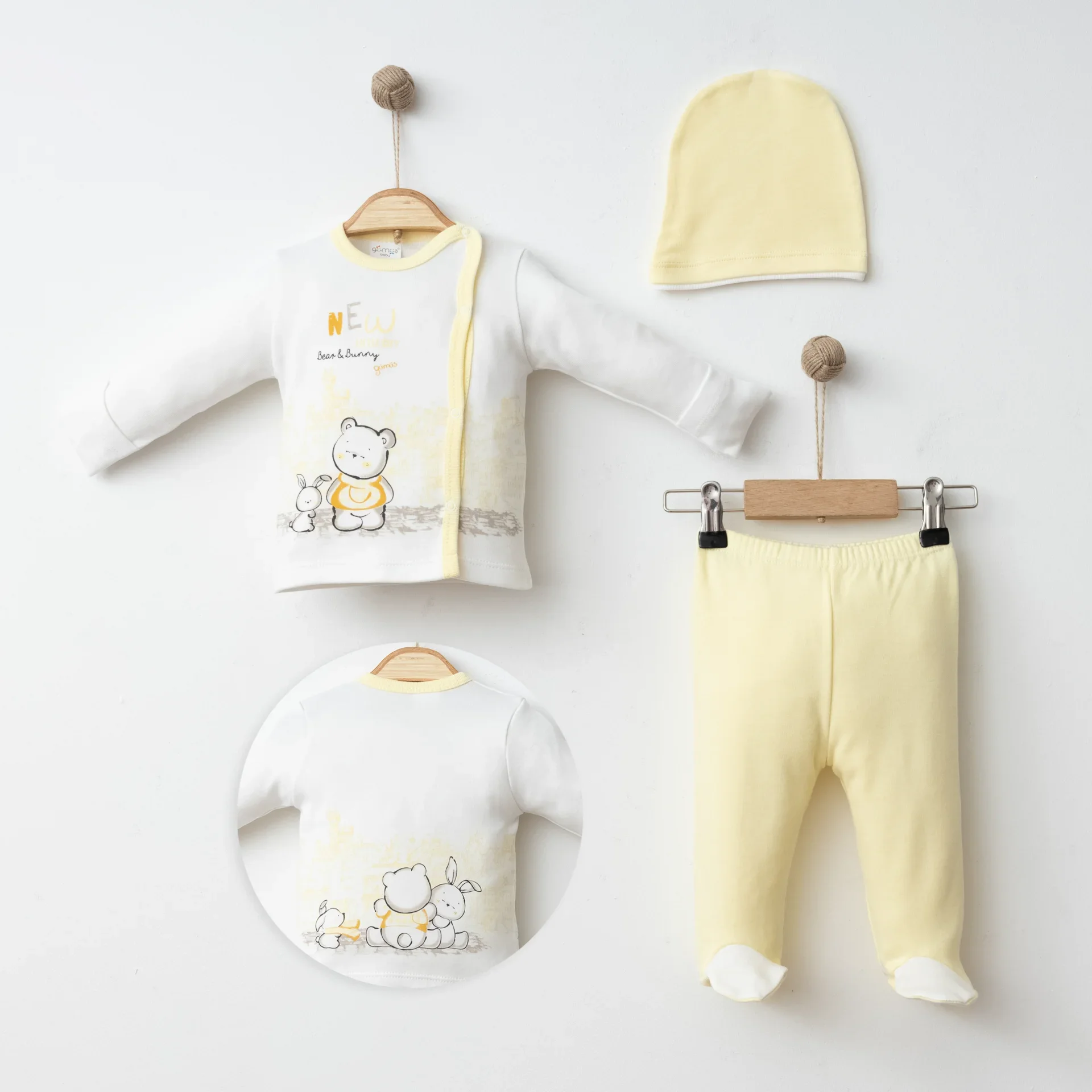 Bebek Hastane Çıkışı 3 Lü Set