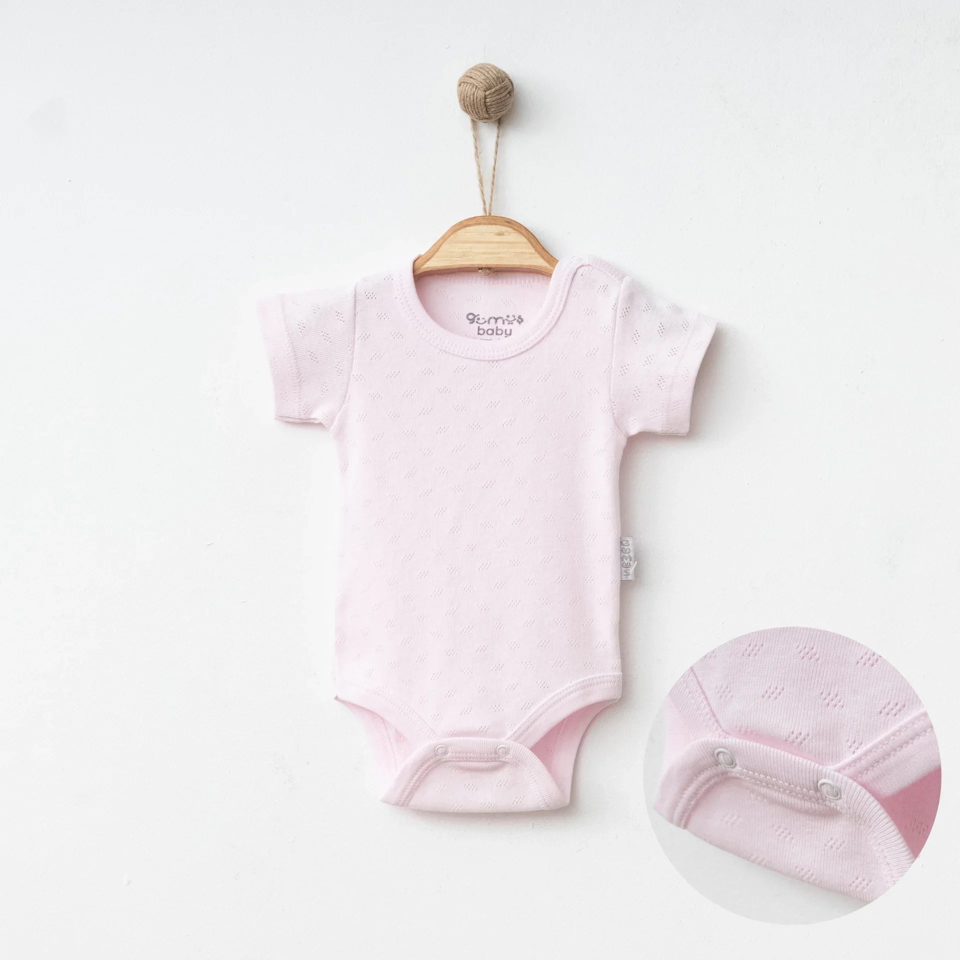 UNISEX BEBEK KISA KOL BADİ KLİMATİK KUMAŞ