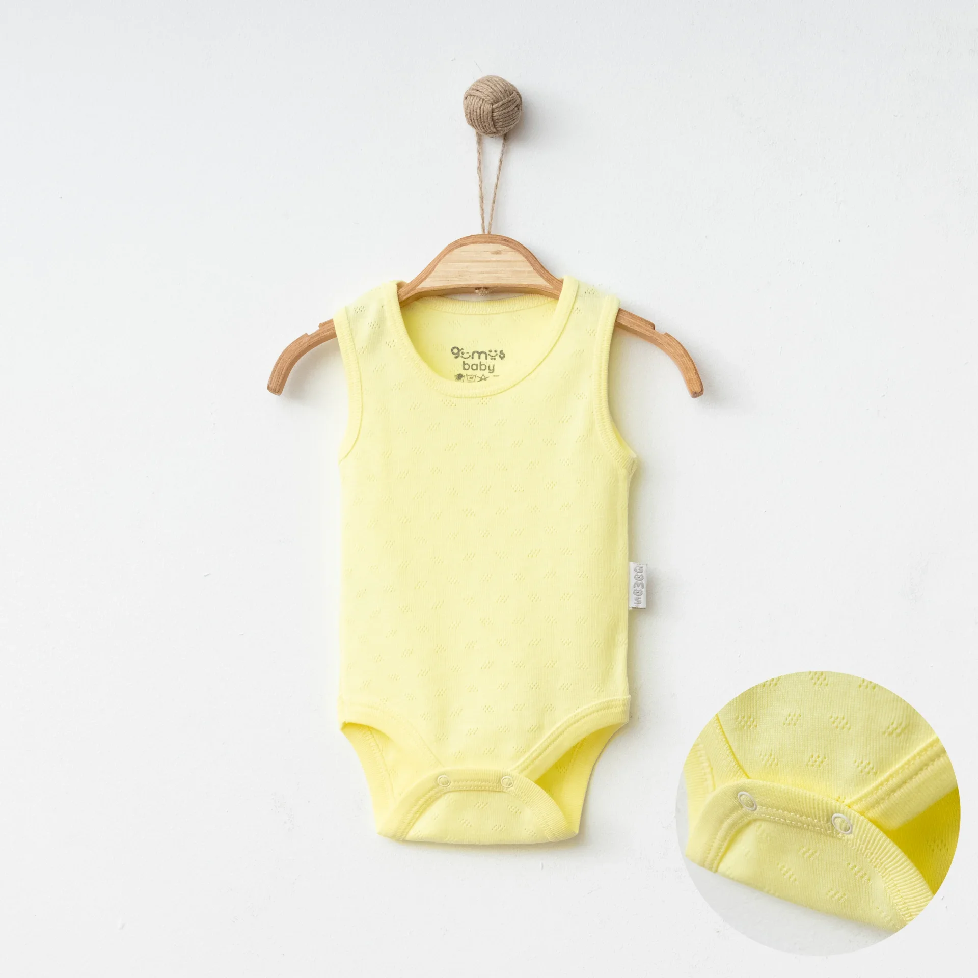 UNISEX BEBEK ATLET BADİ KLİMATİK KUMAŞ